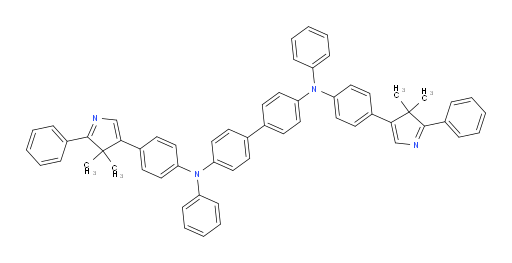 N4,N4'-bis(4-(3,3-dimethyl-2-phenyl-3H-pyrrol-4-yl)phenyl)-N4,N4'-diphenyl-[1,1'-biphenyl]-4,4'-diamine