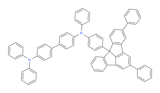 N4-(4-(2,5-diphenyl-7bH-indeno[1,2,3-jk]fluoren-7b-yl)phenyl)-N4,N4',N4'-triphenyl-[1,1'-biphenyl]-4,4'-diamine