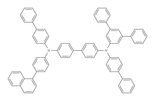 N4,N4'-di([1,1'-biphenyl]-4-yl)-N4-([1,1':3',1''-terphenyl]-5'-yl)-N4'-(4-(naphthalen-1-yl)phenyl)-[1,1'-biphenyl]-4,4'-diamine