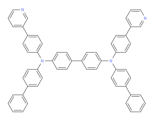 N4,N4'-di([1,1'-biphenyl]-4-yl)-N4,N4'-bis(4-(pyridin-3-yl)phenyl)-[1,1'-biphenyl]-4,4'-diamine
