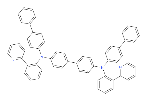 N4,N4'-di([1,1'-biphenyl]-4-yl)-N4,N4'-bis(2-(pyridin-2-yl)phenyl)-[1,1'-biphenyl]-4,4'-diamine