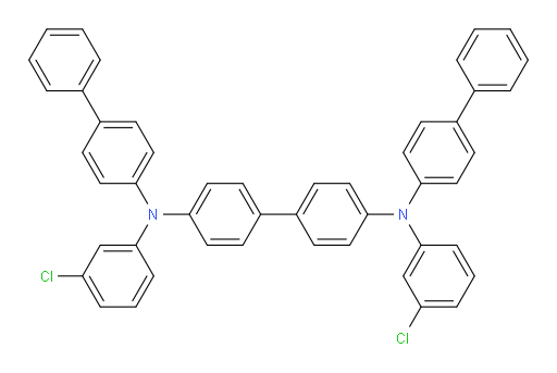 N4,N4'-di([1,1'-biphenyl]-4-yl)-N4,N4'-bis(3-chlorophenyl)-[1,1'-biphenyl]-4,4'-diamine