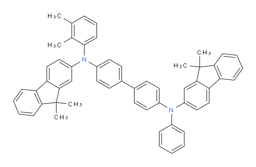 N4,N4'-bis(9,9-dimethyl-9H-fluoren-2-yl)-N4-(2,3-dimethylphenyl)-N4'-phenyl-[1,1'-biphenyl]-4,4'-diamine