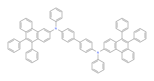N4,N4'-bis(9,10-diphenylphenanthren-3-yl)-N4,N4'-diphenyl-[1,1'-biphenyl]-4,4'-diamine