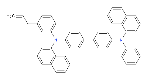 N4-(3-allylphenyl)-N4,N4'-di(naphthalen-1-yl)-N4'-phenyl-[1,1'-biphenyl]-4,4'-diamine