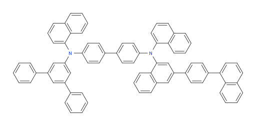 N4-([1,1':3',1''-terphenyl]-5'-yl)-N4,N4'-di(naphthalen-1-yl)-N4'-(3-(4-(naphthalen-1-yl)phenyl)naphthalen-1-yl)-[1,1'-biphenyl]-4,4'-diamine