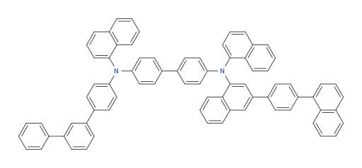 N4-([1,1':3',1''-terphenyl]-4-yl)-N4,N4'-di(naphthalen-1-yl)-N4'-(3-(4-(naphthalen-1-yl)phenyl)naphthalen-1-yl)-[1,1'-biphenyl]-4,4'-diamine