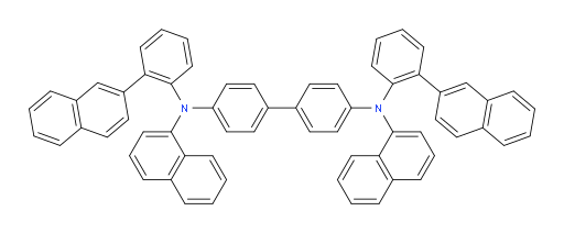 N4,N4'-di(naphthalen-1-yl)-N4,N4'-bis(2-(naphthalen-2-yl)phenyl)-[1,1'-biphenyl]-4,4'-diamine