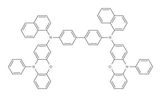 N4,N4'-di(naphthalen-1-yl)-N4,N4'-bis(10-phenyl-10H-phenoxazin-3-yl)-[1,1'-biphenyl]-4,4'-diamine