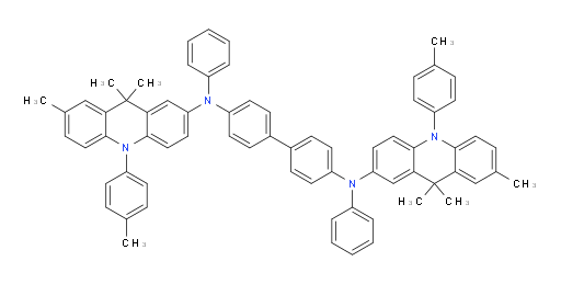 N4,N4'-diphenyl-N4,N4'-bis(7,9,9-trimethyl-10-(p-tolyl)-9,10-dihydroacridin-2-yl)-[1,1'-biphenyl]-4,4'-diamine