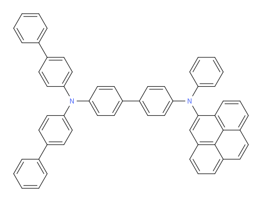 N4,N4-di([1,1'-biphenyl]-4-yl)-N4'-phenyl-N4'-(pyren-4-yl)-[1,1'-biphenyl]-4,4'-diamine