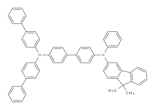 N4,N4-di([1,1'-biphenyl]-4-yl)-N4'-(9,9-dimethyl-9H-fluoren-3-yl)-N4'-phenyl-[1,1'-biphenyl]-4,4'-diamine