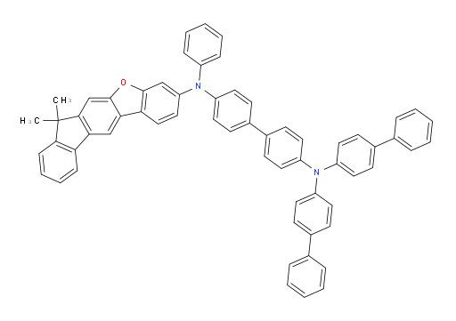 N4,N4-di([1,1'-biphenyl]-4-yl)-N4'-(7,7-dimethyl-7H-fluoreno[2,3-b]benzofuran-3-yl)-N4'-phenyl-[1,1'-biphenyl]-4,4'-diamine