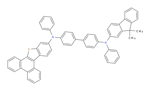 N4-(benzo[b]phenanthro[9,10-d]thiophen-11-yl)-N4'-(9,9-dimethyl-9H-fluoren-2-yl)-N4,N4'-diphenyl-[1,1'-biphenyl]-4,4'-diamine