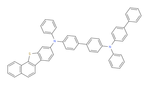 N4-([1,1'-biphenyl]-4-yl)-N4'-(benzo[b]naphtho[2,1-d]thiophen-9-yl)-N4,N4'-diphenyl-[1,1'-biphenyl]-4,4'-diamine
