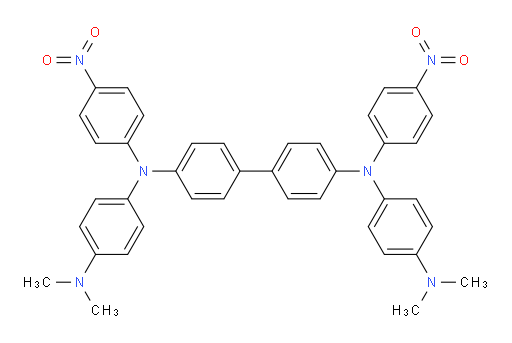 N1,N1'-([1,1'-biphenyl]-4,4'-diyl)bis(N4,N4-dimethyl-N1-(4-nitrophenyl)benzene-1,4-diamine)