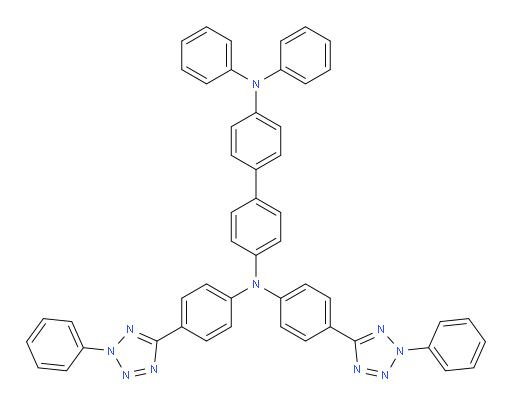 N4,N4-diphenyl-N4',N4'-bis(4-(2-phenyl-2H-tetrazol-5-yl)phenyl)-[1,1'-biphenyl]-4,4'-diamine