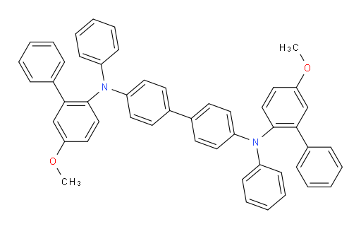 N4,N4'-bis(5-methoxy-[1,1'-biphenyl]-2-yl)-N4,N4'-diphenyl-[1,1'-biphenyl]-4,4'-diamine