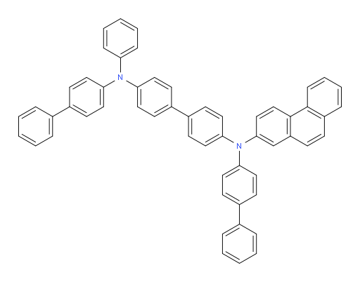 N4,N4'-di([1,1'-biphenyl]-4-yl)-N4-(phenanthren-2-yl)-N4'-phenyl-[1,1'-biphenyl]-4,4'-diamine