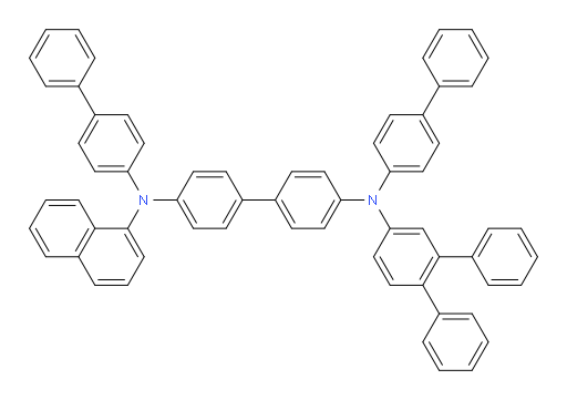 N4,N4'-di([1,1'-biphenyl]-4-yl)-N4-([1,1':2',1''-terphenyl]-4'-yl)-N4'-(naphthalen-1-yl)-[1,1'-biphenyl]-4,4'-diamine