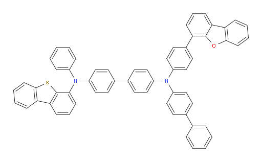 N4-([1,1'-biphenyl]-4-yl)-N4-(4-(dibenzo[b,d]furan-4-yl)phenyl)-N4'-(dibenzo[b,d]thiophen-4-yl)-N4'-phenyl-[1,1'-biphenyl]-4,4'-diamine