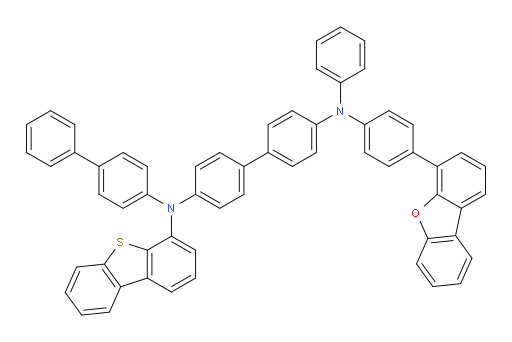 N4-([1,1'-biphenyl]-4-yl)-N4'-(4-(dibenzo[b,d]furan-4-yl)phenyl)-N4-(dibenzo[b,d]thiophen-4-yl)-N4'-phenyl-[1,1'-biphenyl]-4,4'-diamine
