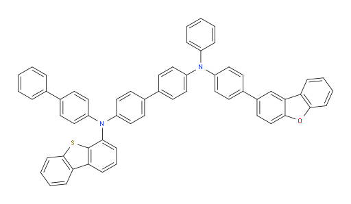 N4-([1,1'-biphenyl]-4-yl)-N4'-(4-(dibenzo[b,d]furan-2-yl)phenyl)-N4-(dibenzo[b,d]thiophen-4-yl)-N4'-phenyl-[1,1'-biphenyl]-4,4'-diamine