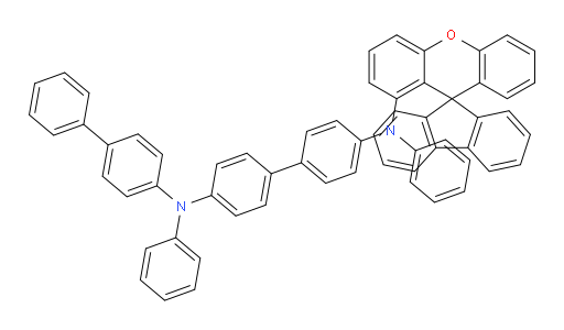 N4-([1,1'-biphenyl]-4-yl)-N4,N4'-diphenyl-N4'-(spiro[fluorene-9,9'-xanthen]-1'-yl)-[1,1'-biphenyl]-4,4'-diamine