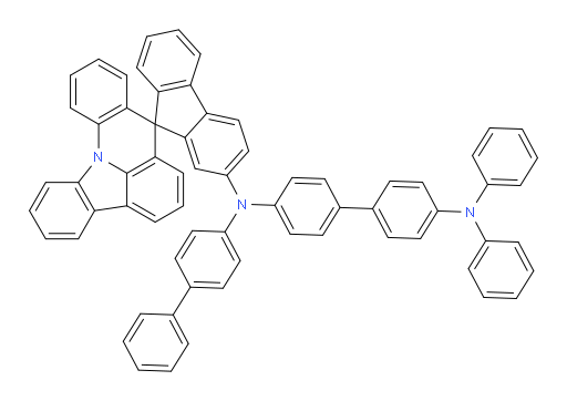 N4-([1,1'-biphenyl]-4-yl)-N4',N4'-diphenyl-N4-(spiro[fluorene-9,8'-indolo[3,2,1-de]acridin]-2-yl)-[1,1'-biphenyl]-4,4'-diamine