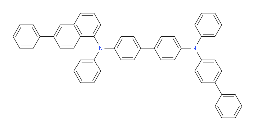 N4-([1,1'-biphenyl]-4-yl)-N4,N4'-diphenyl-N4'-(6-phenylnaphthalen-1-yl)-[1,1'-biphenyl]-4,4'-diamine