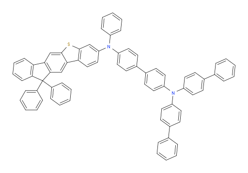 N4,N4-di([1,1'-biphenyl]-4-yl)-N4'-(11,11-diphenyl-11H-benzo[b]fluoreno[2,3-d]thiophen-3-yl)-N4'-phenyl-[1,1'-biphenyl]-4,4'-diamine