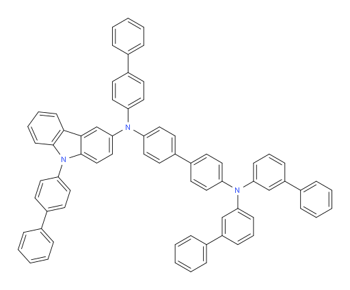 N4,N4-di([1,1'-biphenyl]-3-yl)-N4'-([1,1'-biphenyl]-4-yl)-N4'-(9-([1,1'-biphenyl]-4-yl)-9H-carbazol-3-yl)-[1,1'-biphenyl]-4,4'-diamine
