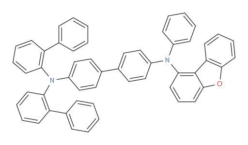 N4,N4-di([1,1'-biphenyl]-2-yl)-N4'-(dibenzo[b,d]furan-1-yl)-N4'-phenyl-[1,1'-biphenyl]-4,4'-diamine