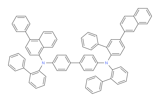 N4,N4'-di([1,1'-biphenyl]-2-yl)-N4-(5-(naphthalen-2-yl)-[1,1'-biphenyl]-2-yl)-N4'-(4-phenylnaphthalen-1-yl)-[1,1'-biphenyl]-4,4'-diamine