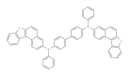 N4,N4'-bis(benzo[b]naphtho[1,2-d]thiophen-3-yl)-N4,N4'-diphenyl-[1,1'-biphenyl]-4,4'-diamine