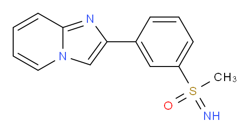 2-(3-(S-methylsulfonimidoyl)phenyl)imidazo[1,2-a]pyridine