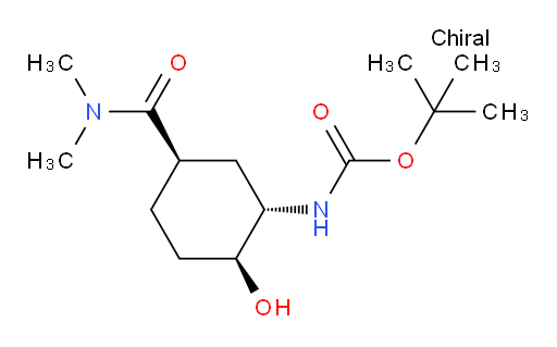 tert-butyl ((1S,2S,5R)-5-(dimethylcarbamoyl)-2-hydroxycyclohexyl)carbamate