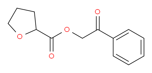 2-oxo-2-phenylethyl tetrahydrofuran-2-carboxylate