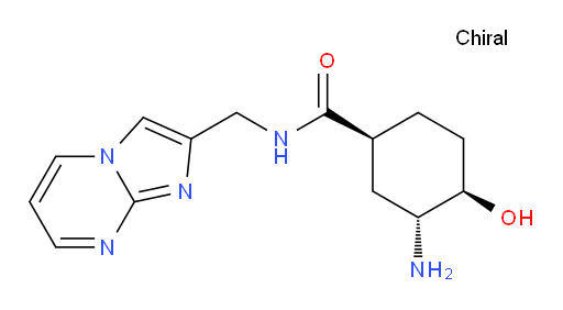 (1S,3R,4R)-3-amino-4-hydroxy-N-(imidazo[1,2-a]pyrimidin-2-ylmethyl)cyclohexanecarboxamide