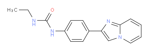 1-ethyl-3-(4-(imidazo[1,2-a]pyridin-2-yl)phenyl)urea