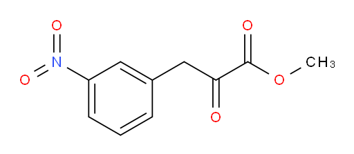 methyl 3-(3-nitrophenyl)-2-oxopropanoate