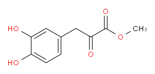 methyl 3-(3,4-dihydroxyphenyl)-2-oxopropanoate