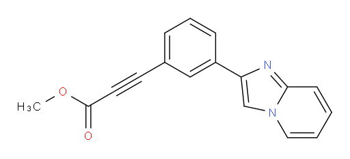 methyl 3-(3-(imidazo[1,2-a]pyridin-2-yl)phenyl)propiolate