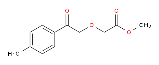 methyl 2-(2-oxo-2-(p-tolyl)ethoxy)acetate