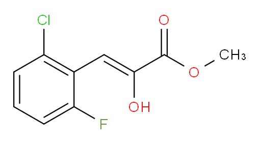 (Z)-methyl 3-(2-chloro-6-fluorophenyl)-2-hydroxyacrylate