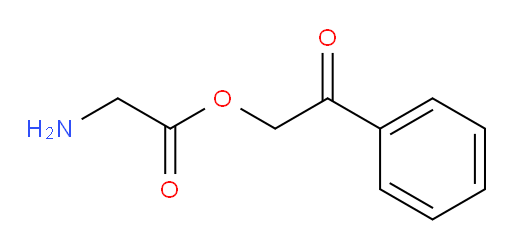 2-oxo-2-phenylethyl 2-aminoacetate