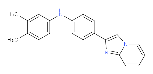 N-(4-(imidazo[1,2-a]pyridin-2-yl)phenyl)-3,4-dimethylaniline