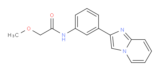 N-(3-(imidazo[1,2-a]pyridin-2-yl)phenyl)-2-methoxyacetamide