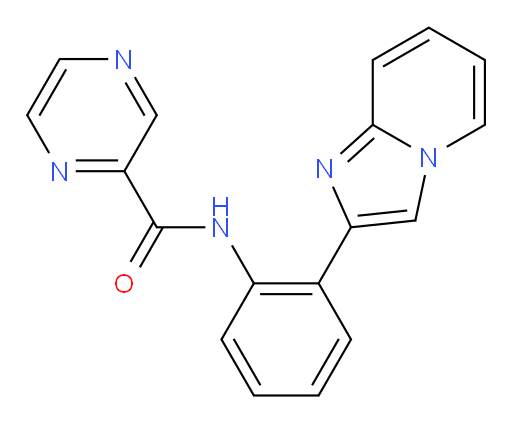 N-(2-(imidazo[1,2-a]pyridin-2-yl)phenyl)pyrazine-2-carboxamide