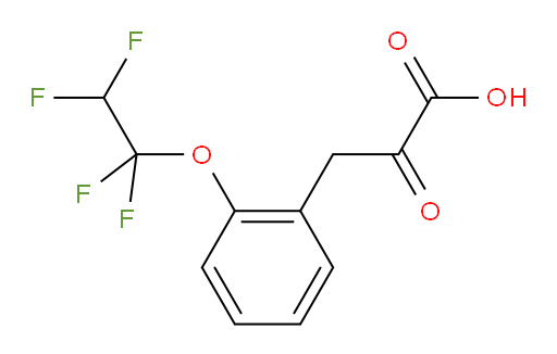 2-oxo-3-(2-(1,1,2,2-tetrafluoroethoxy)phenyl)propanoic acid